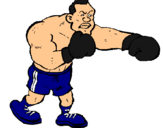 Dibujo Boxeador pintado por Annyttta