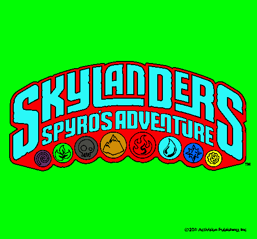 Dibujo Skylanders pintado por JorgeX