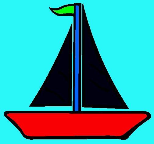 Dibujo Barco velero pintado por GUILLE8