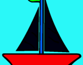 Dibujo Barco velero pintado por GUILLE8
