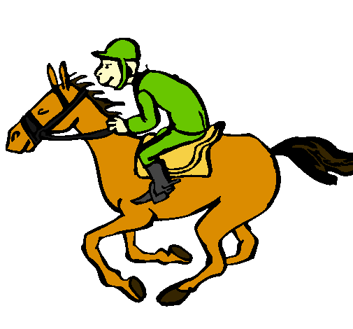 Dibujo Carrera de caballos pintado por Annyttta