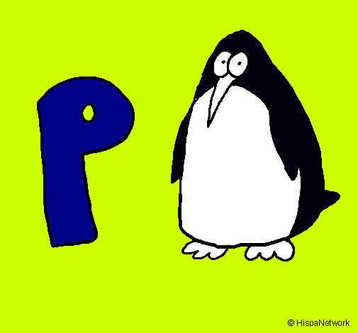 Dibujo Pingüino pintado por mihai