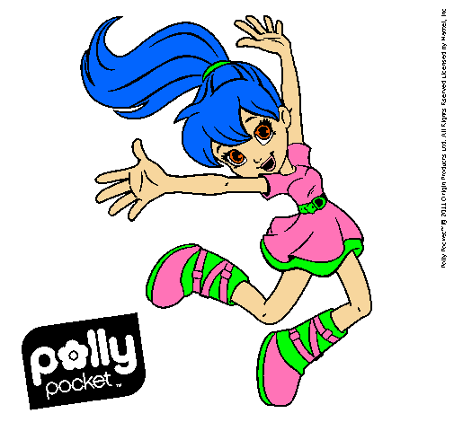 Dibujo Polly Pocket 10 pintado por Dia78