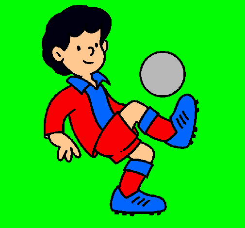 Dibujo Fútbol pintado por abelmessi