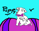 Dibujo Puppy pintado por nayua