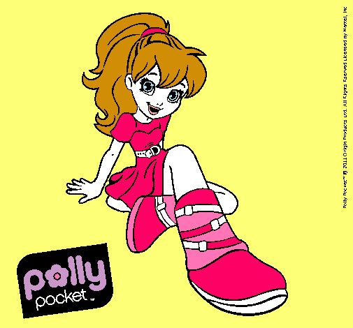 Dibujo Polly Pocket 9 pintado por marijo395