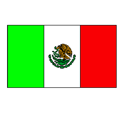 Dibujo México pintado por mikimichel