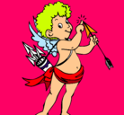 Dibujo Cupido pintado por  antoniojose