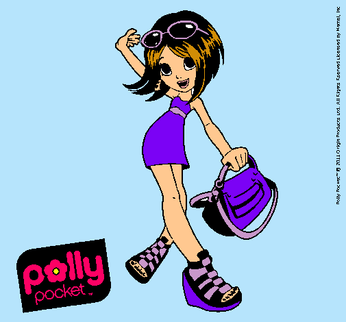 Dibujo Polly Pocket 12 pintado por dunaylucia
