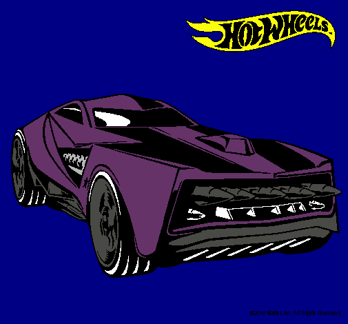 Dibujo Hot Wheels 12 pintado por wason3