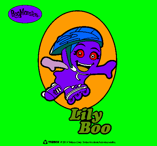 Dibujo LilyBoo pintado por nicolcole