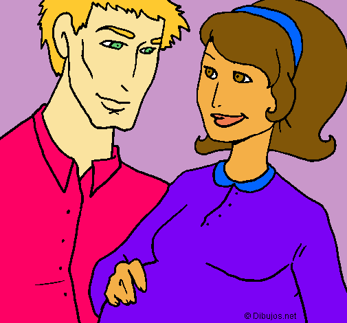 Dibujo Padre y madre pintado por Tashy
