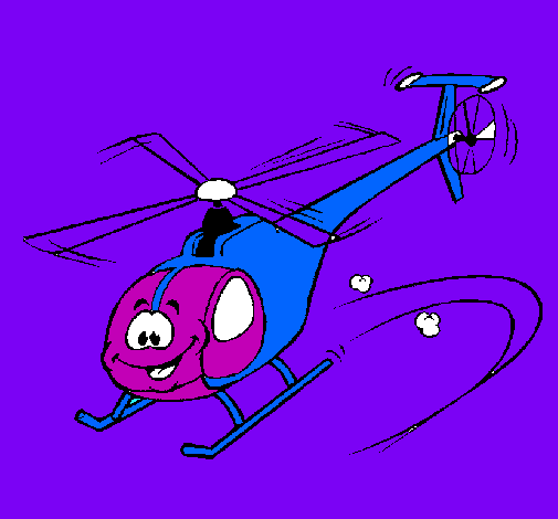 Dibujo Helicóptero pintado por nayua