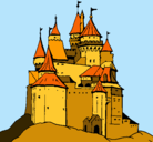 Dibujo Castillo medieval pintado por mercy59