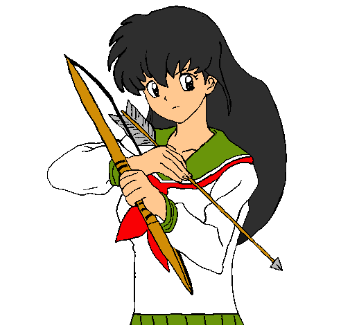 Dibujo Kagome pintado por einnys