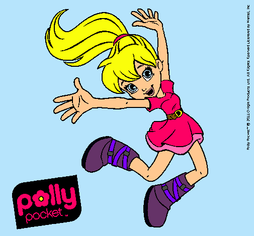Dibujo Polly Pocket 10 pintado por dunaylucia