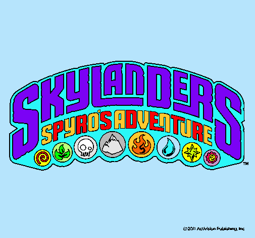 Dibujo Skylanders pintado por sarita24