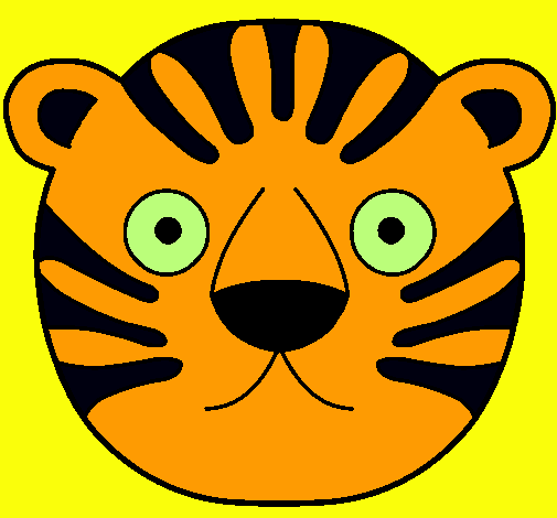 Dibujo Tigre II pintado por rffrt