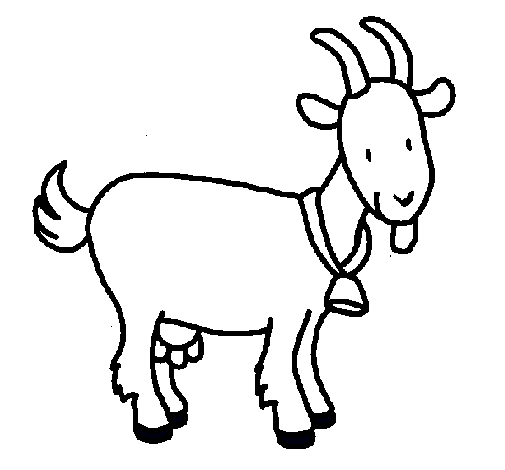Dibujo Cabra pintado por FAbyy
