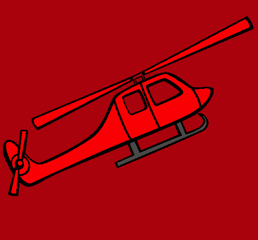 Dibujo Helicóptero de juguete pintado por 45345