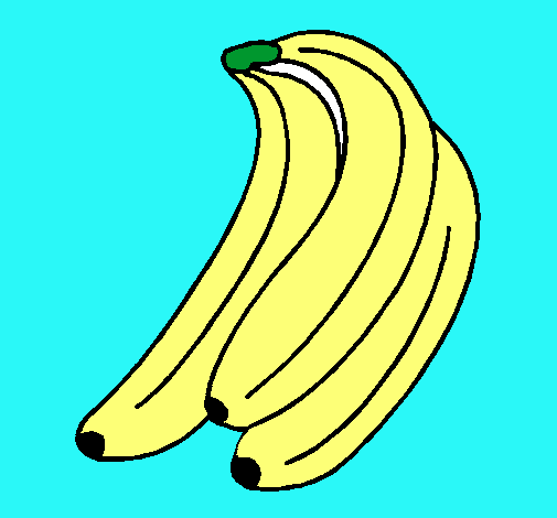 Dibujo Plátanos pintado por FRANKROGER