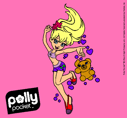 Dibujo Polly Pocket 14 pintado por mamikla