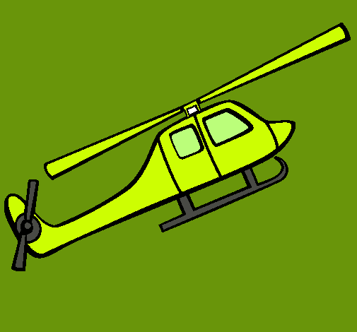 Dibujo Helicóptero de juguete pintado por 45345