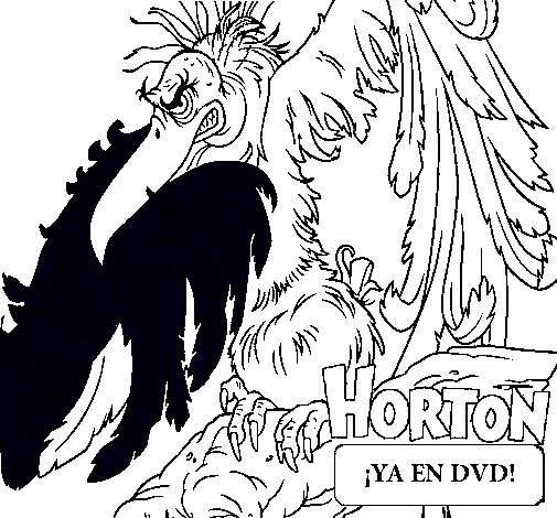 Dibujo Horton - Vlad pintado por nicolcole