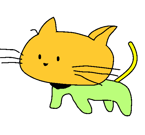 Dibujo Cría de gato pintado por paty11