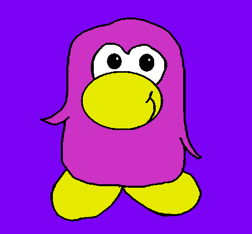 Dibujo Pingüino 2 pintado por nayua