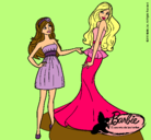Dibujo Barbie estrena vestido pintado por Jessica--F