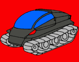 Dibujo Nave tanque pintado por matiana