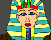 Dibujo Tutankamon pintado por BoliAles