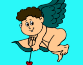 Dibujo Cupido pintado por KARNAL