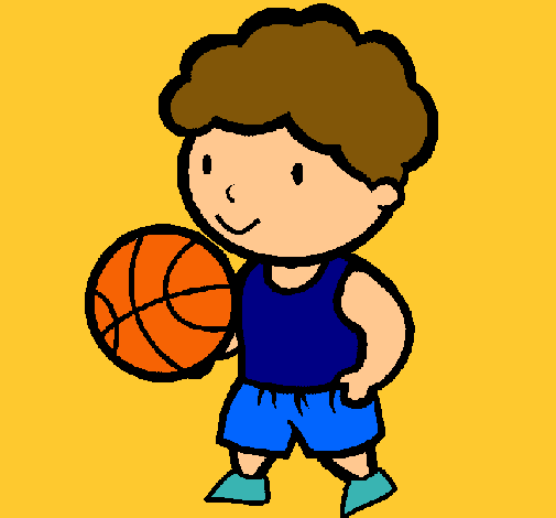 Dibujo Jugador de básquet pintado por Dair