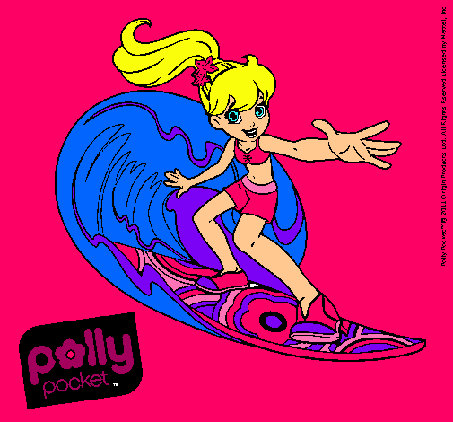 Dibujo Polly Pocket 4 pintado por bonita000