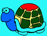 Dibujo Tortuga pintado por maryjobel