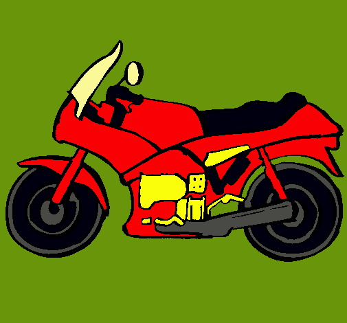 Dibujo Motocicleta pintado por Sergi91