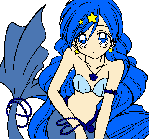 Dibujo Sirena pintado por Kiru-nyan