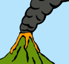Dibujo Volcán pintado por Sergi91