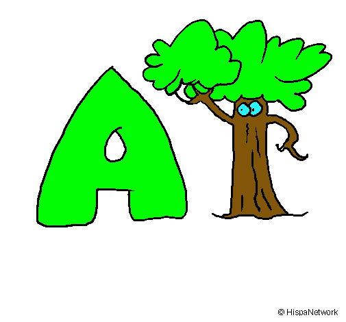 Dibujo Árbol pintado por DORAYBOTAS