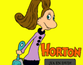 Dibujo Horton - Sally O'Maley pintado por Nohelis