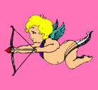 Dibujo Cupido volando pintado por TequieroRYE