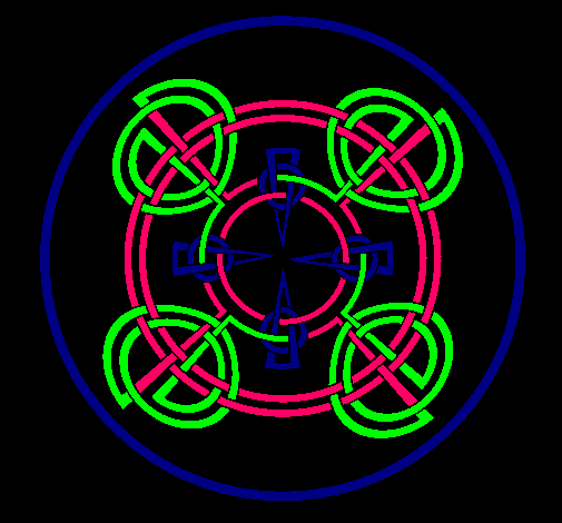 Dibujo Mandala 43 pintado por milemango