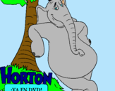 Dibujo Horton pintado por pochoita