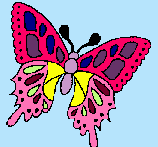 Dibujo Mariposa pintado por rocio2001