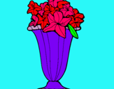 Dibujo Jarrón de flores pintado por mariagatita11