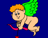 Dibujo Cupido pintado por ghgg