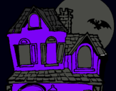 Dibujo Casa del misterio pintado por waloguin