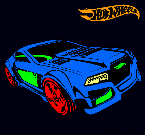 Dibujo Hot Wheels 5 pintado por zhamaka